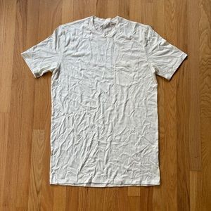 Wool&Prince merino wool crew neck pocket tee - Medium TALL